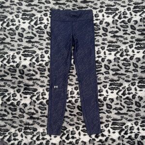 Under Armour Midnight Blue Patterned Leggings
